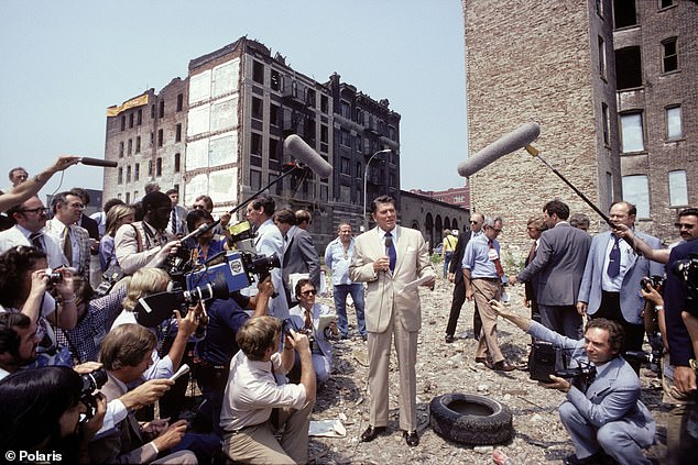 The weekend before the 1980 election, Reagan visited the South Bronx, where he wanted to highlight the failures of the Carter administration and secure the votes of disaffected Americans.