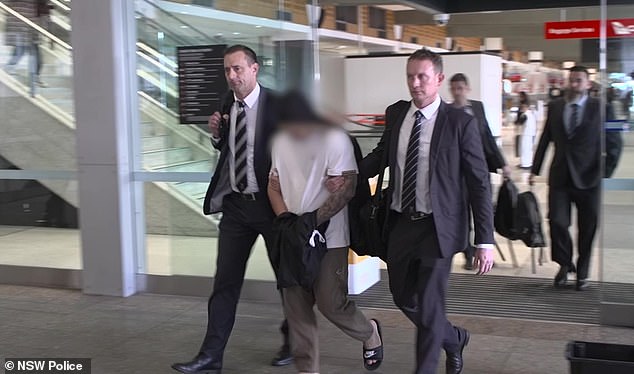 The man was extradited from Victoria on Friday and taken to Mascot Police Station