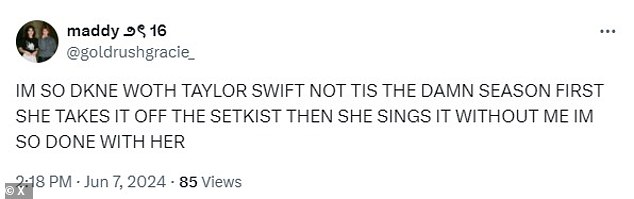 The reaction from Swifties was swift, as they took to social media to share their feelings about these surprising medleys