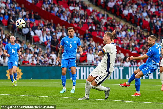 Harry Kane uncharacteristically squandered the hosts' best chance to level at Wembley