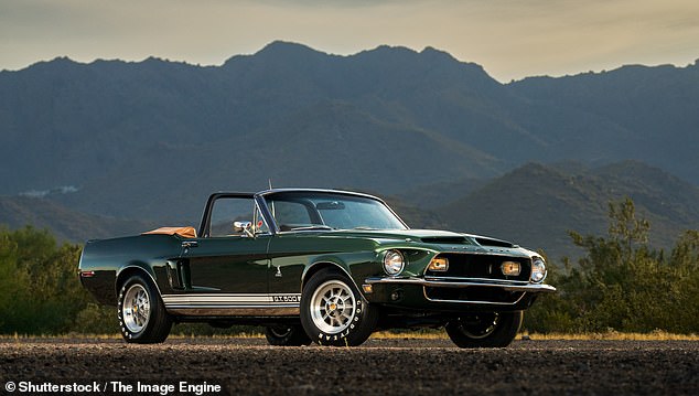 Classic gasoline-powered cars like this Mustang will continue to hit American roads for the foreseeable future, but makers are under increasing pressure to switch production to electric cars