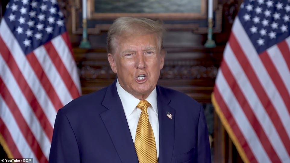 The ex-president and presumptive Republican nominee filmed a video at Mar-a-Lago explaining that he still wanted elections to take place on Election Day only with paper ballots and voter ID cards.  However, that is not how current election laws stand.  “But until then, the Republicans have to win,” Trump said.  