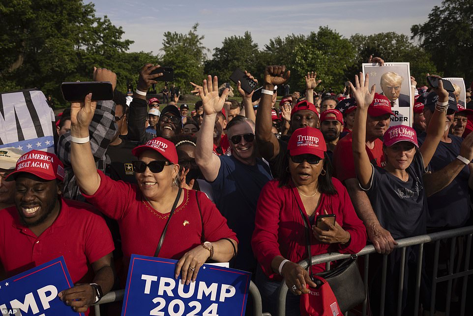 “But if you don't make it,” Trump said of Election Day, “you need to make a plan, register and vote any way you can.”  “We need your vote,” the ex-president added, saying November 5 would be “the most important day in the history of our country.”