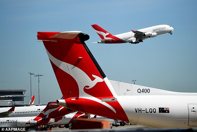 Her plan to travel to Europe will be funded by Qantas Frequent Flyer points – with Jane's Visa and Amex cards both linked to her account