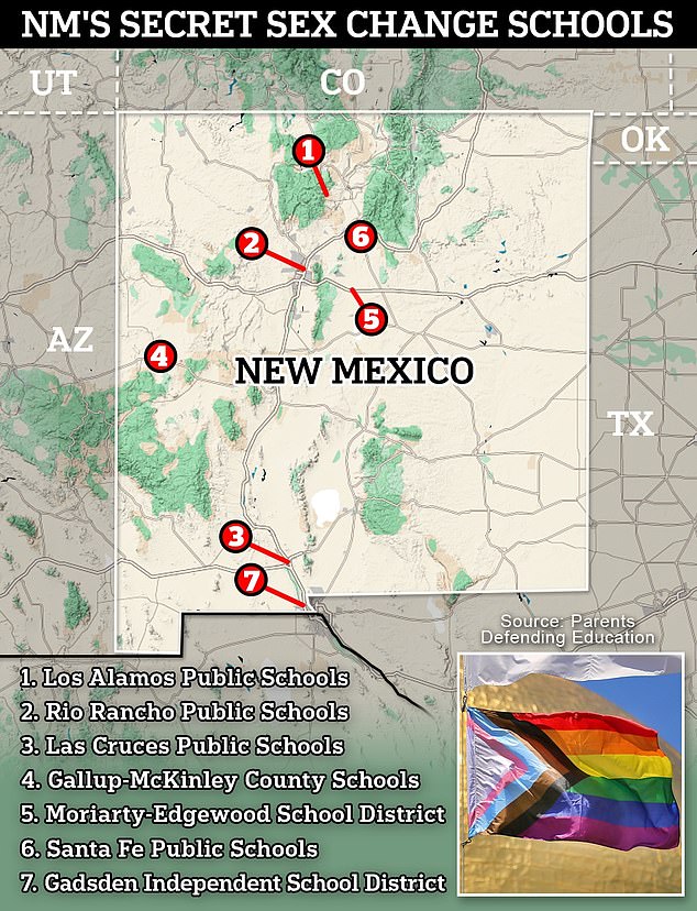 New Mexico's seven school districts are responsible for educating thousands of children