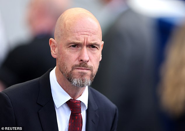 Erik ten Hag (pictured) is on the verge of losing Anthony Martial and will need to strengthen his forward holdings