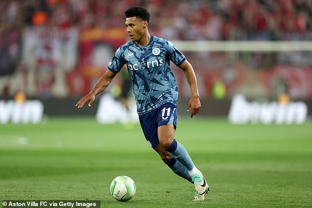 Ollie Watkins (pictured) has had a sensational season and it appears new Liverpool boss Arne Slot is interested in the Aston Villa star