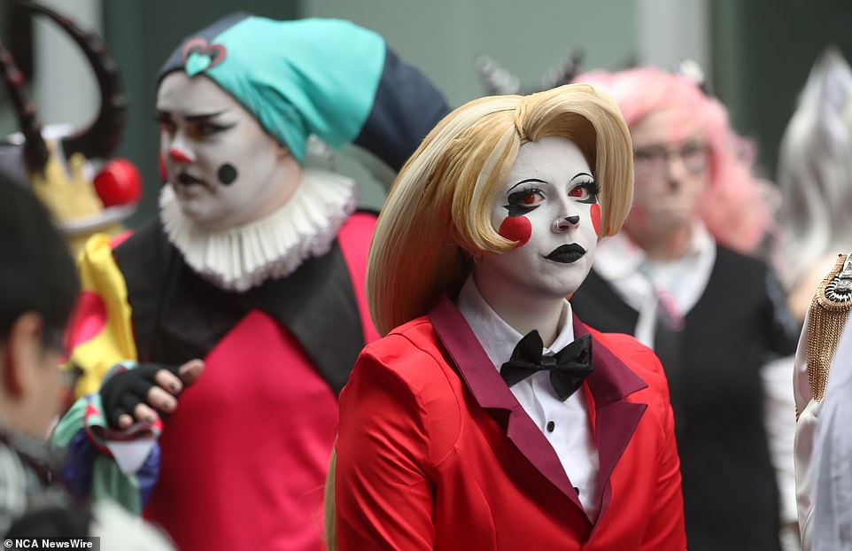 Impressive wigs, colorful costumes and detailed face paint were on display throughout the convention