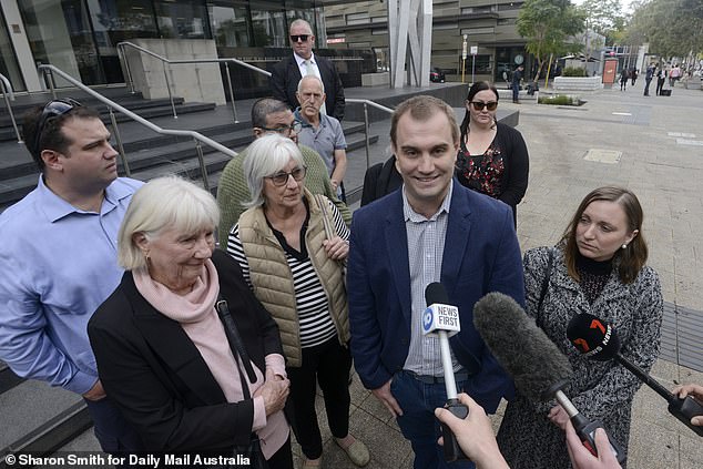 Outside court, Ms Heptinstall's brother Ben (pictured) said his family had been through 'hell'