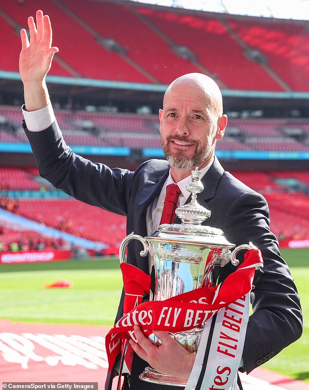 Man United finished eighth in the league under Erik ten Hag, but did win the FA Cup