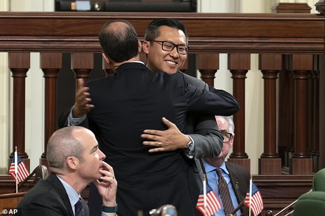 Fong, 45, defeated local sheriff Mike Boudreaux in a runoff on May 22.  His swearing-in brings the House to 218 Republicans and 213 Democrats, leaving only two Republicans who have deviated from party-line legislation.