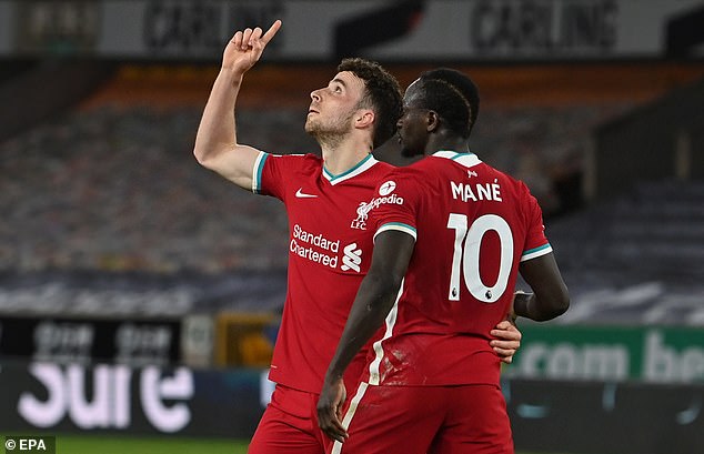 Jota made the surprising decision not to include Sadio Mane in his main squad