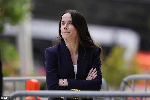 Ashley Biden outside court as Hunter Biden stands trial on gun and drug charges