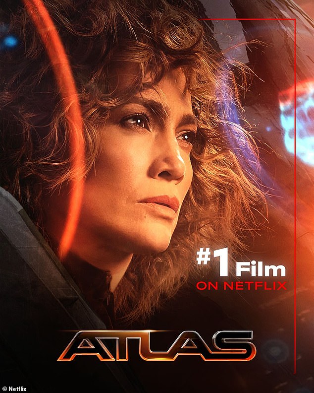 Atlas's minutes watched made it the biggest movie of the week among the major streaming services and was viewed more than any series during the period, with the most-watched show, Bridgerton, scoring an estimated just 766.8 million minutes watched.