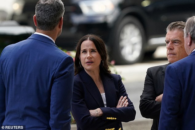 First daughter Ashley Biden also appeared at the Wilmington, Delaware courthouse on Monday to support her brother Hunter as jury selection got underway