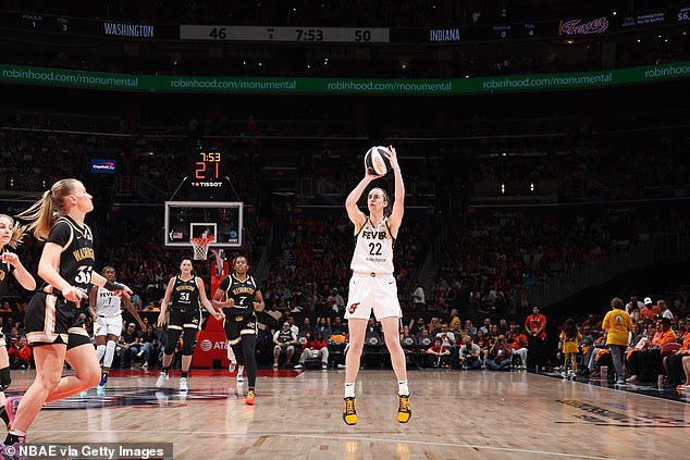 She scored 30 points on Friday to lead the Fever to a close victory over Washington Mystics