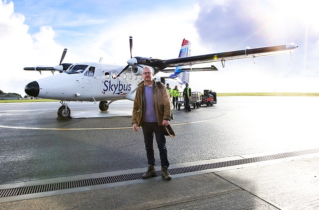 On a mission: MoS reporter Toby Walne on his journey to the Isles of Scilly