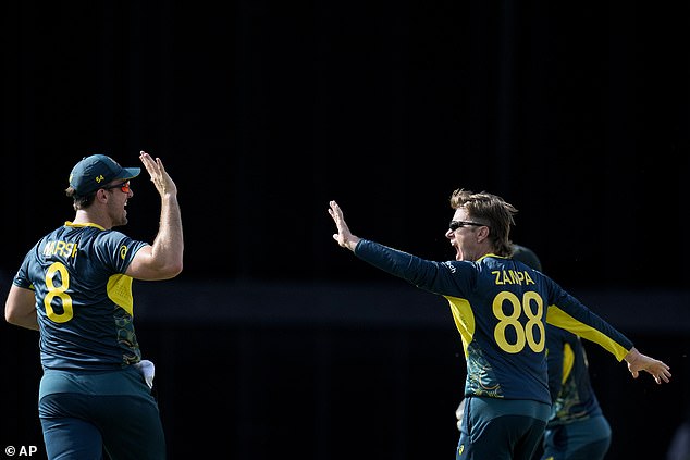 Adam Zampa was a game-changer for Australia, sending on openers Jos Buttler and Phil Salt