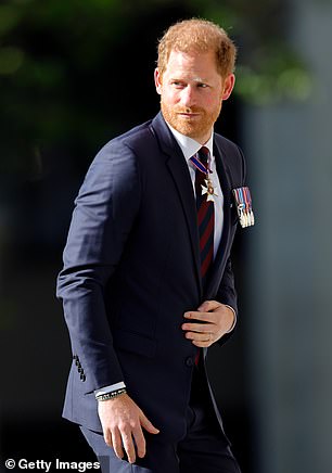 Prince Harry did not see his father when he visited London last month (photo)