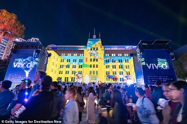 A spokesperson for Destination NSW said Vivid Sydney aims to offer a range of experiences, including free and ticketed events across the festival