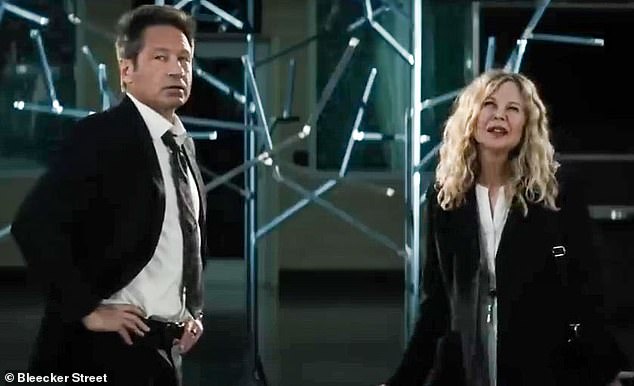 Duchovny also praised longtime romcom queen Meg Ryan after working with her in What Happens Later (2023).