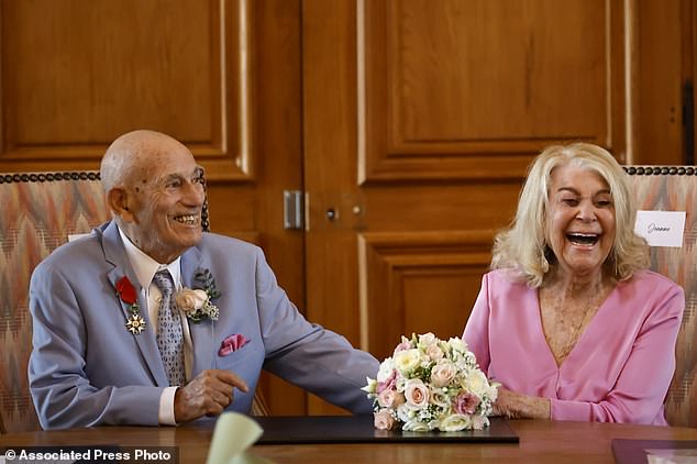 Terens and Swerlin were flown to France courtesy of Delta for both the wedding and the D-Day 80th anniversary celebration via Delta Air Lines, which maintains a tradition of flying out surviving veterans to fight the historic invasion commemorate.