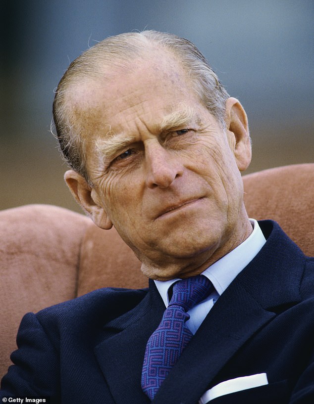 Prince Philip's early life, pictured in Canada in 1984, was marked by turmoil and he had to leave his homeland with his family when he was just one year old in December 1922