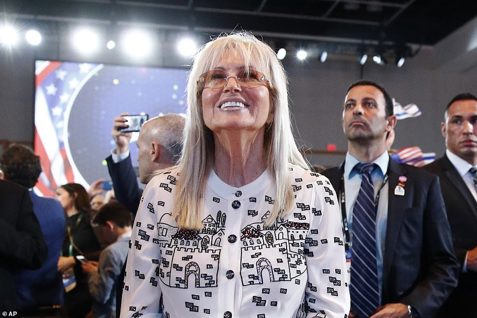 Just over a day later, that had risen to more than $200 million, largely thanks to a single large donation.  Israeli-American Miriam Adelson (pictured), the wife of the late casino magnate Sheldon Adelson, has reportedly pledged $100 million to the Trump campaign in the days since his criminal conviction, according to The Forwar, a Jewish outlet.