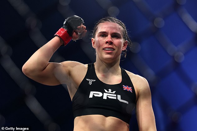 Marshall signed a deal with the Professional Fighters League in August and competed in her first fight