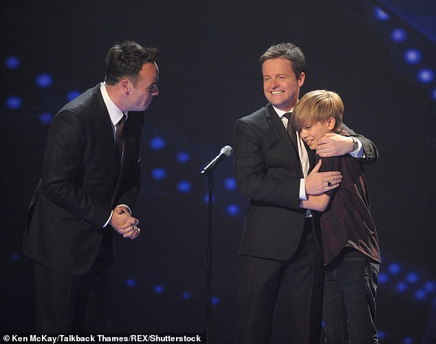 At the age of 12, Ronan auditioned for the competition while his mother stood in the wings with Ant and Dec