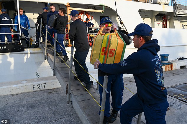 According to a press release, the crew opened fire on the suspected smugglers when the 'non-compliant vessel' abruptly changed course and hurtled towards them at high speed.