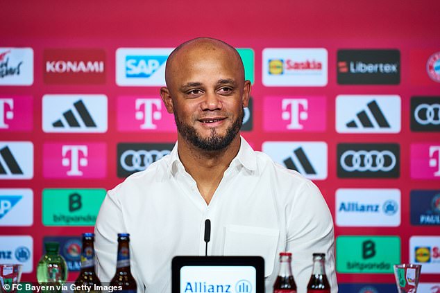 New Bayern boss Vincent Kompany has identified Palhinha as a key target for the club