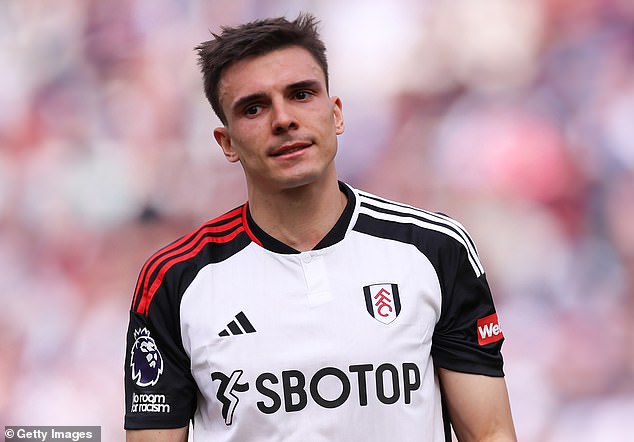 Palhinha moved to Fulham in 2022 and was the club's player of the year in his first season