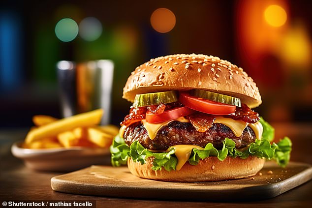 A diet of junk food and processed meats such as hamburgers, bacon and fried chicken is thought to increase the risk of colon cancer in young people