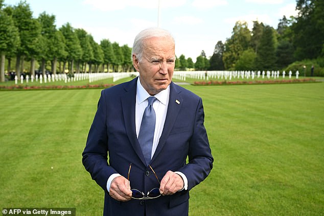 President Biden's stop at the Aisne-Marne American Cemetery, where 2,289 Americans died, was his last event in France before returning to the US.