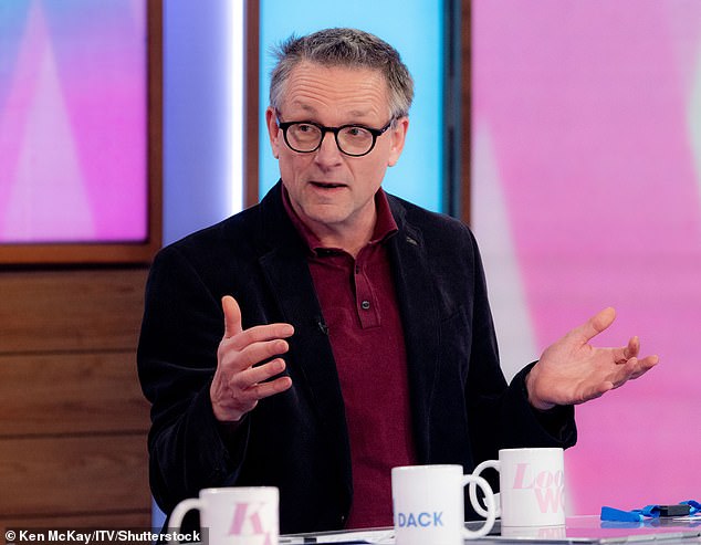 Tributes have been paid after the death was confirmed of Michael Mosley, pictured here on ITV show Loose Women on February 2 this year