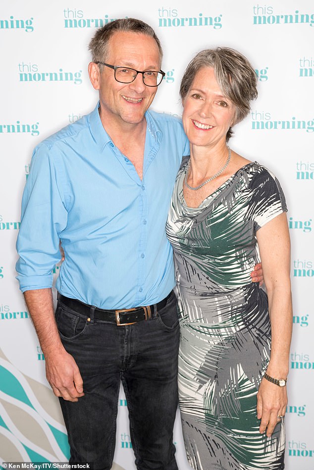 Dr.  Michael Mosley and his wife Claire Bailey were married for forty years
