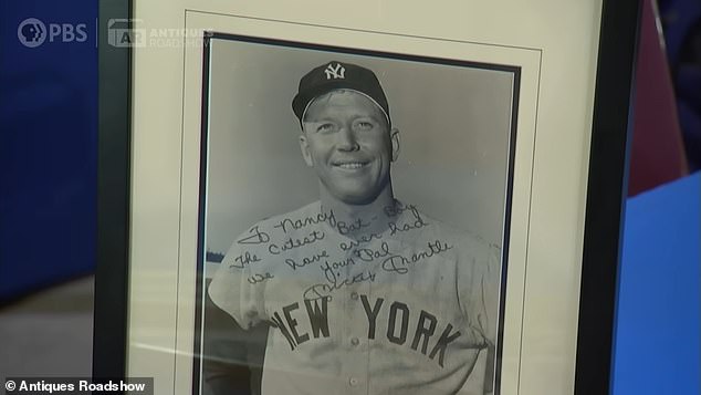 Mantle went above and beyond and sent her an autographed photo with the caption “To Nancy, the cutest bat boy we ever had.”  Your friend, Mickey Mantle,” which arrived in her mailbox weeks later