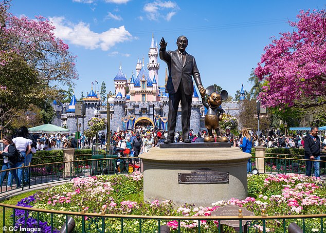 Disneyland in California is tied with Disneyworld, Florida in second place.  Ticket prices have been increased by Disney this year to help renew this theme park