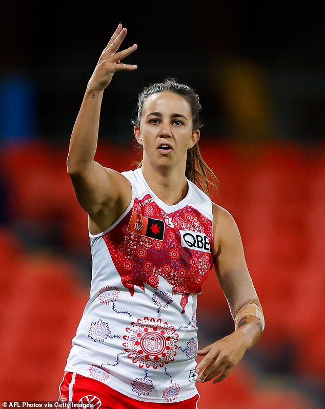 The hacker asked why the Sydney Swans stat used she/her pronouns while also making a series of homophobic posts using Morris' account