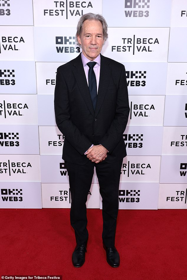 Series creator David E. Kelley also appeared on the red carpet on Sunday, stepping out in a sharp suit.