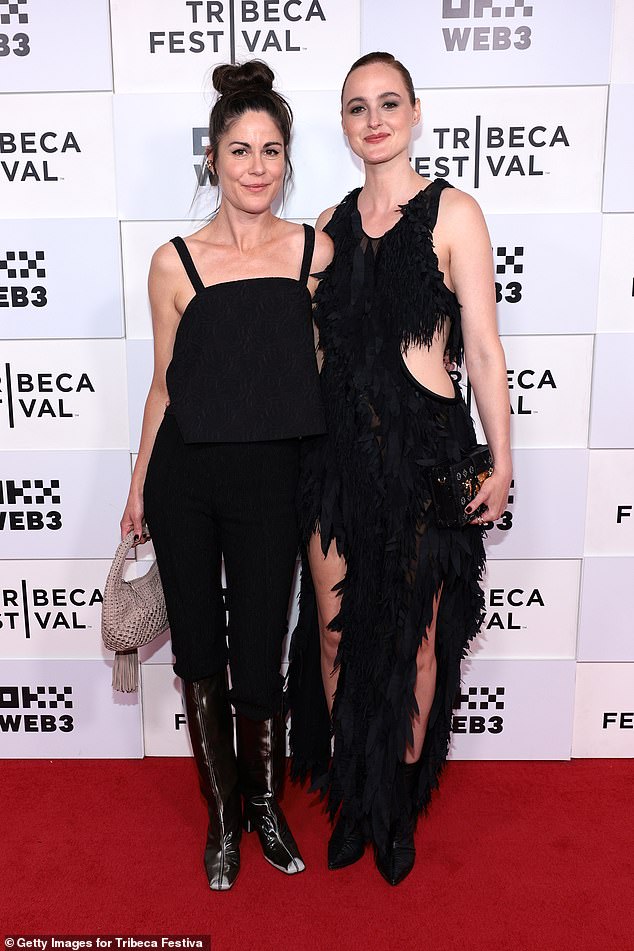 Director Anne Sewitsky and Renata Reinsve, who plays Carolyn Polhemus, were also spotted on the red carpet in black looks