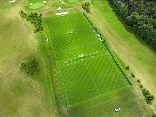 England will have access to high-quality training pitches, the grass of which has been approved by Wembley grounds staff