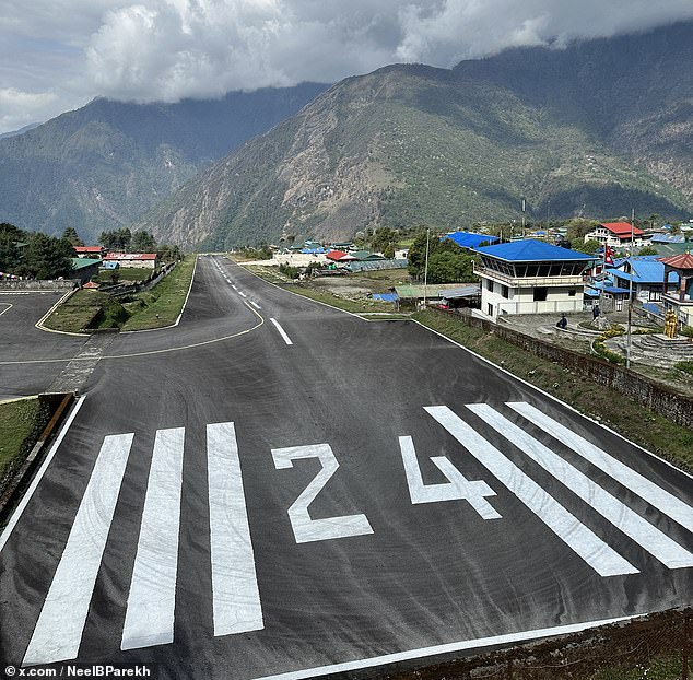 From “day one,” Neel said the journey began with a pulse-pounding flight to the “most dangerous runway in the world,” which is just 1,729 feet long and “looks like it was made for ants.”