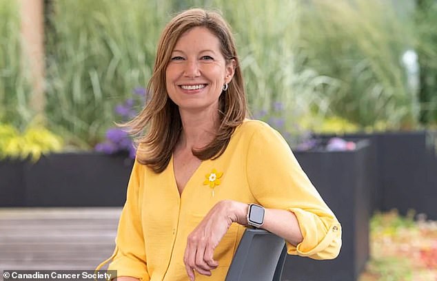 The nonprofit, run by philanthropist Andrea Seale (pictured), recognized the LGBTQ+ community on a web page dedicated to cervical cancer, under the “Words Matter” section.