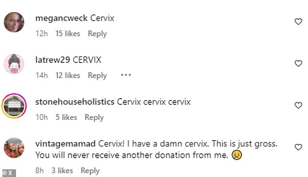 1718008893 72 Top cancer charity apologizes for using word cervix instead of