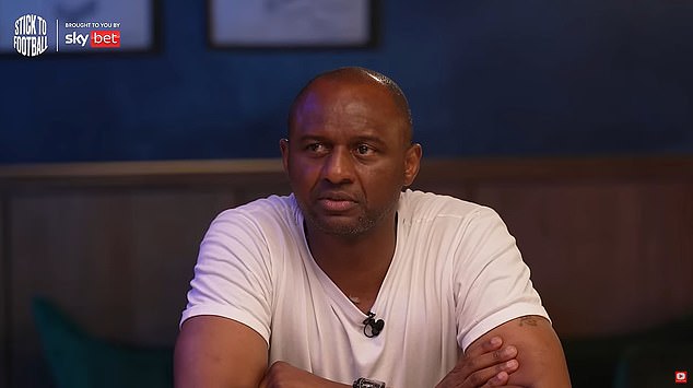 Vieira revealed he went after Neville because he was angry at his treatment of Robert Pires