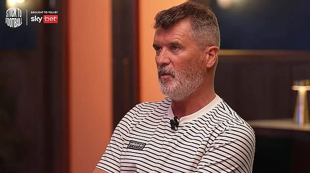 Keane was 'agitated' by Vieira's actions and claims he fought back because he was unhappy that the Frenchman had picked Neville.