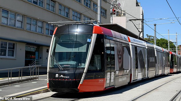 Sydney's light rail system is expected to be hit on Wednesday, carrying much of the Vivid crowd