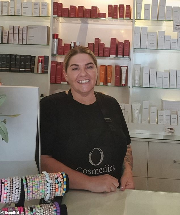 Melissa works in the beauty industry and has noticed dodgy spots on clients before, so she kept pushing